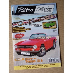 Rétro Collection n°57, Triumph TR6 PI, Renault Dauphine coupé Violet