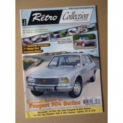 Rétro Collection n°64, Peugeot 504 berline, Alfa Romeo Spider 2000