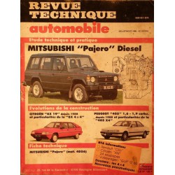 RTA Mitsubishi Pajero Diesel tous types