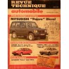 RTA Mitsubishi Pajero Diesel tous types