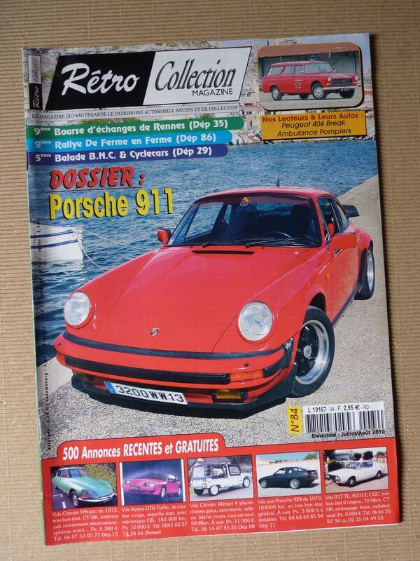 Retro Coleccion N º 84 Porsche 911 Carrera 3 2l Peugeot 404 Estate Policia Pom Ebay