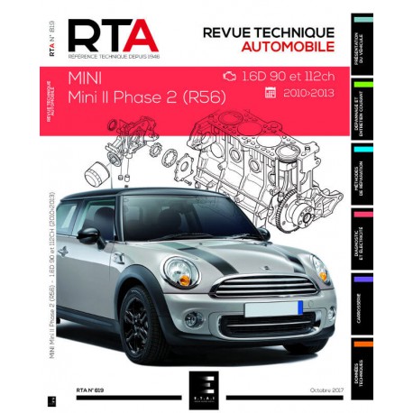 RTA Mini II phase 2 (R56), 1.6D 90ch et 112ch