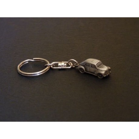 Porte-clés Renault 4cv, en étain