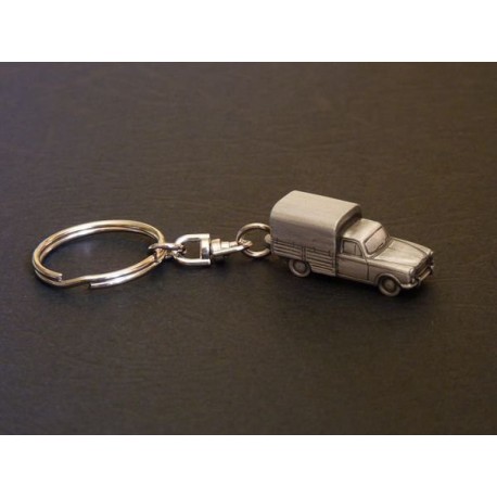 Porte-clés Peugeot 403 plateau bâchée, U8, B8, en étain