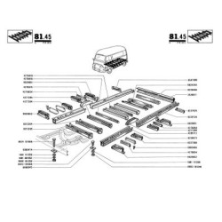 Renault Estafette R2134, R2135, catalogue de pièces