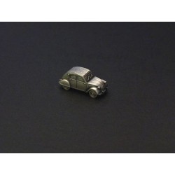 Miniature Citroën 2cv 1954-70, en étain 1/112e