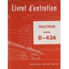 McCormick D-436 Diesel, notice d'entretien