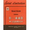 Farmall Diesel D-440, notice d'entretien