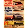 Auto Hebdo n°671, Renault 21 Turbo vs. Peugeot 405 Mi 16