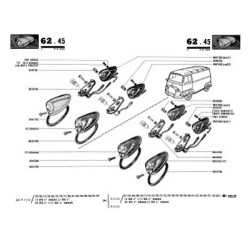 Renault Estafette R2132, R2133, catalogue de pièces