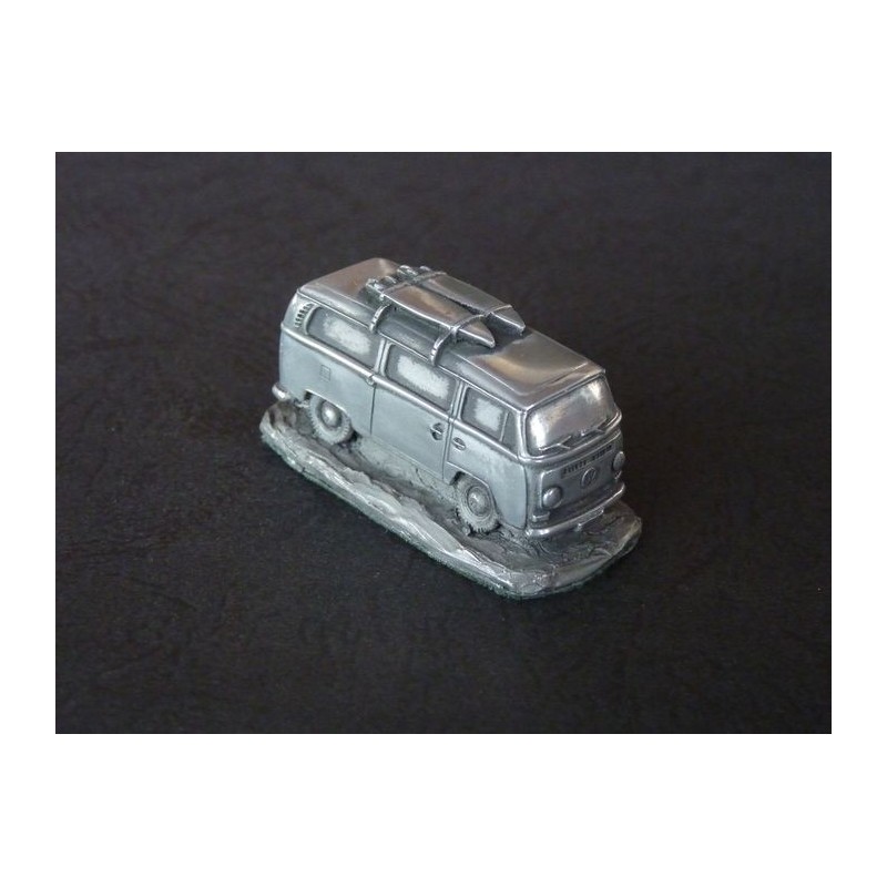 Miniature Autosculpt Volkswagen Transporter T2 avec surfs