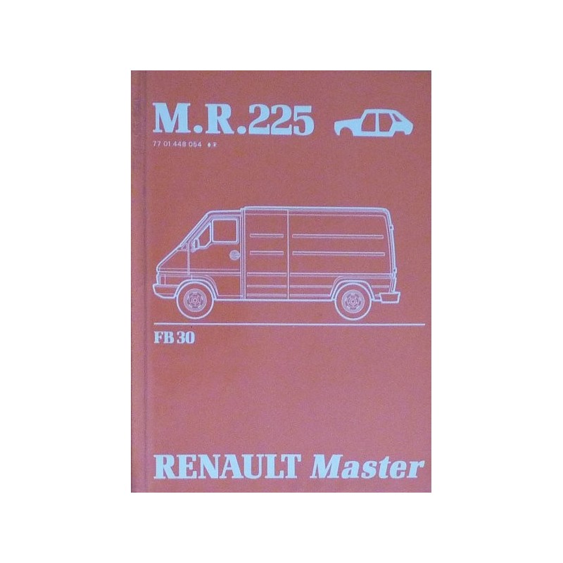 Renault Master, manuel de réparation