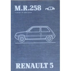 Renault Supercinq C400 à C403, manuel de réparation