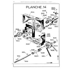 Vierzon 302, catalogue de pièces