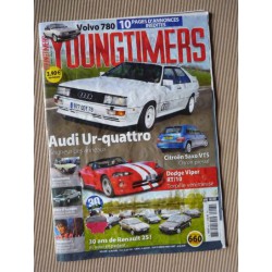 Youngtimers n°43, Audi Ur-Quattro, Citroën Saxo VTS, Dodge Viper RT, Volvo 780, Renault 25