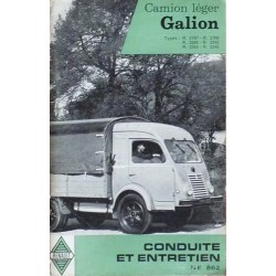 Renault Galion à moteur type 671, notice d'entretien