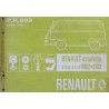 Renault Estafette R2132, R2133, catalogue de pièces