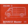 Renault Master tous types Q, catalogue de pièces