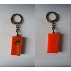 porte-clés chocolat Lindt Cresta, tablette orange bloc (pc)