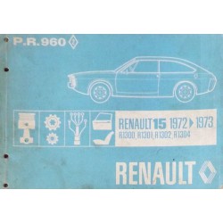 Renault 15, catalogue de pièces