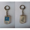 porte-clés chocolat Poulain bleu, château Blois (pc)