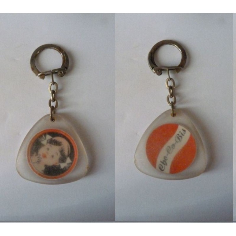porte-clés chocolat Cho-Co-Bis ChoCoBis, fillette (pc)