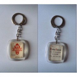 porte-clés Widex Lille, tissu métallisé (pc)