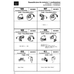 Marchal, catalogue des pièces détachées d'allumage 1982