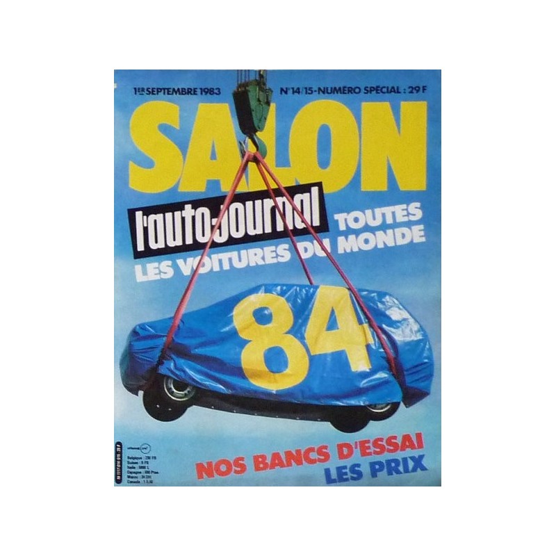 L'Auto Journal, salon 1983