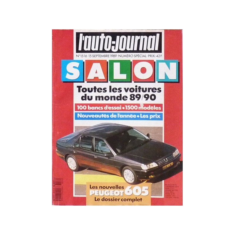 L'Auto Journal, salon 1989