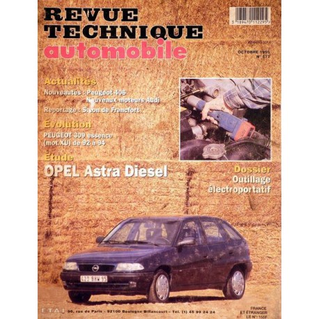 RTA Opel Astra type F, Diesel
