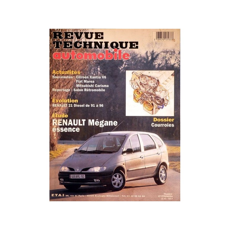 RTA Renault Mégane I essence