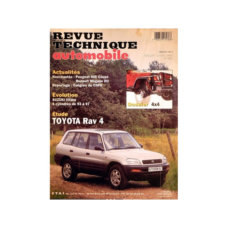 RTA Toyota Rav 4, 1ère génération