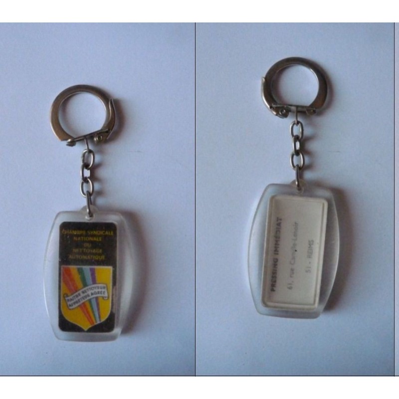 porte-clés Pressing Immédiat, Reims, Chambre Syndicale Nettoyage (pc)