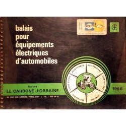 Le Carbone Lorraine, balais pour équipements électriques