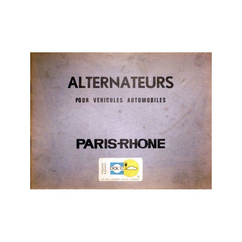 Paris-Rhône, alternateurs A13R et A16R