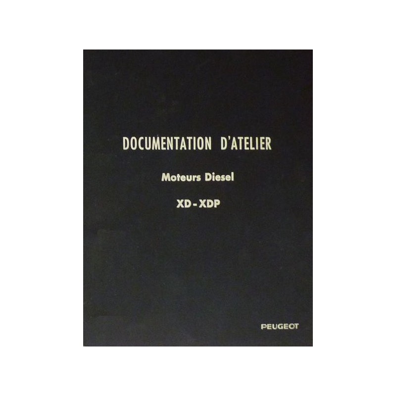 Indénor XD, XDP 88 et 90 de Peugeot J7, 504, 404, manuel de réparation