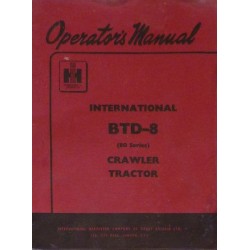 McCormick IH BTD-8, notice d'entretien