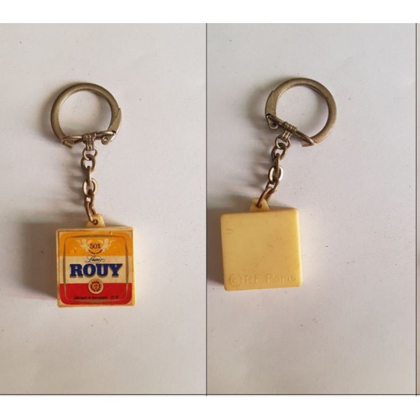 Ancien Porte-clés Boîte De Fromage Le Rancy – Publicitaire Vintage Années 60