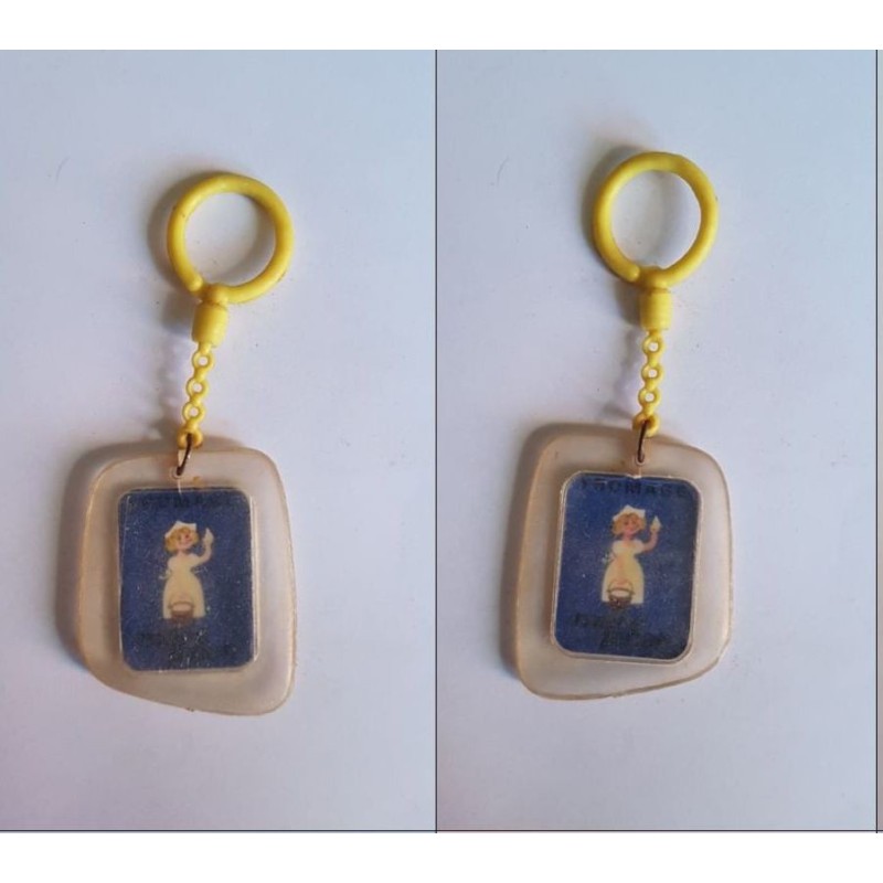 porte-clés Mère Picon fromage, bleu (pc)