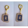 porte-clés Mère Picon fromage, bleu (pc)