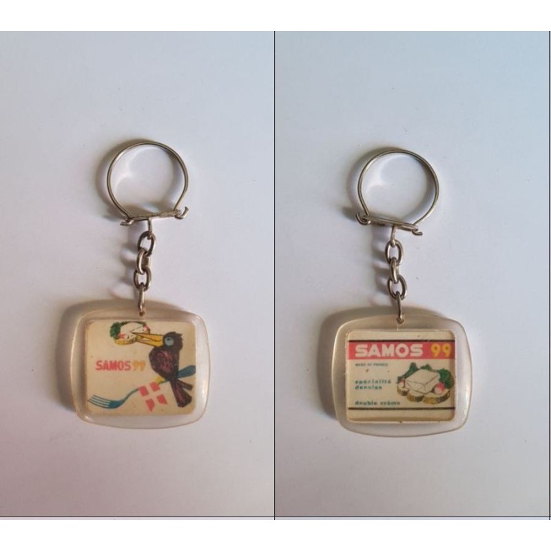 porte-clés Samos 99, drapeau Danemark (pc)