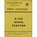 International B-250 Diesel, catalogue de pièces (eBook)
