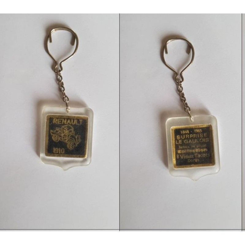 porte-clés Le Gaulois, collection 8 tacots, Renault 1910 (pc)