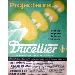 Ducellier projecteur, cahier d'atelier