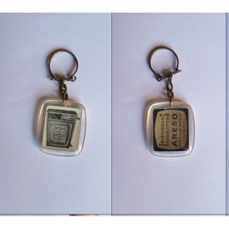 porte-clés téléviseur transistor Areso, La Plaine Saint Denis (pc)