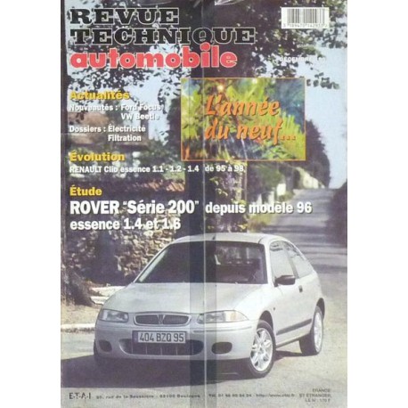 RTA Rover série 200, type R3, essence
