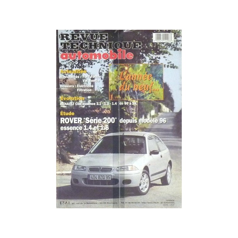 RTA Rover série 200, type R3, essence RTA Rover série 200, type R3, essence