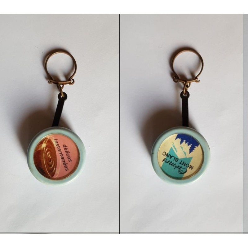 porte-clés porte-clés yoyo crèmes Mont Blanc, ciel (pc)