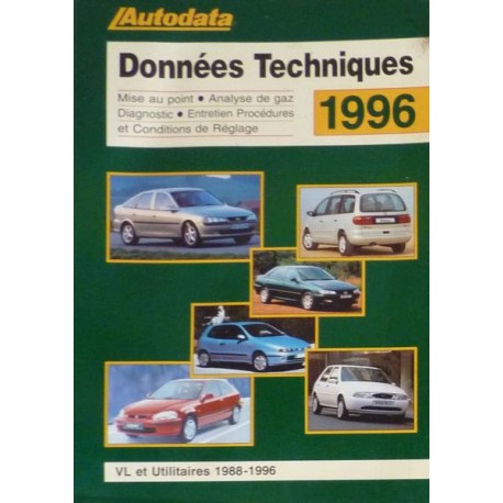Données Techniques 1988-96, recueil Autodata